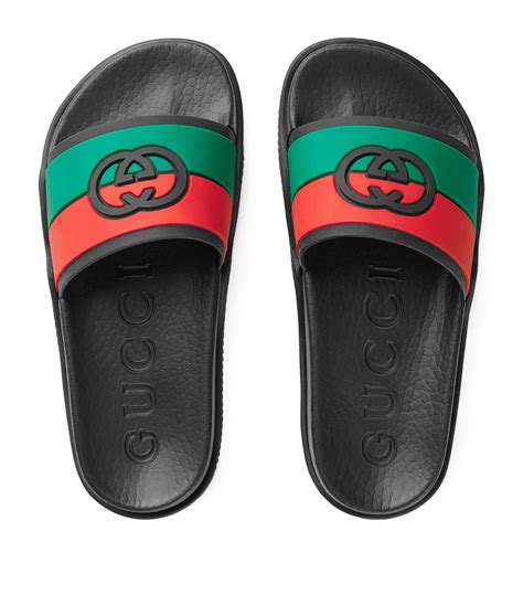 big boys gucci slides|Gucci slides for kids.